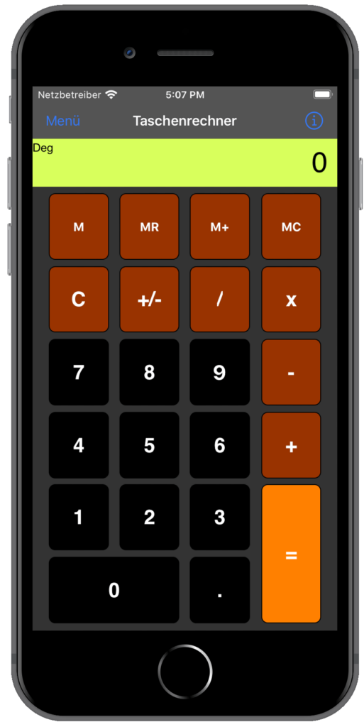 Dreher App Screenshot Start